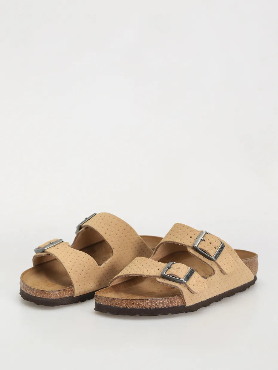 Birkenstock Arizona Suede Embossed Narrow Wmn Flip-flops