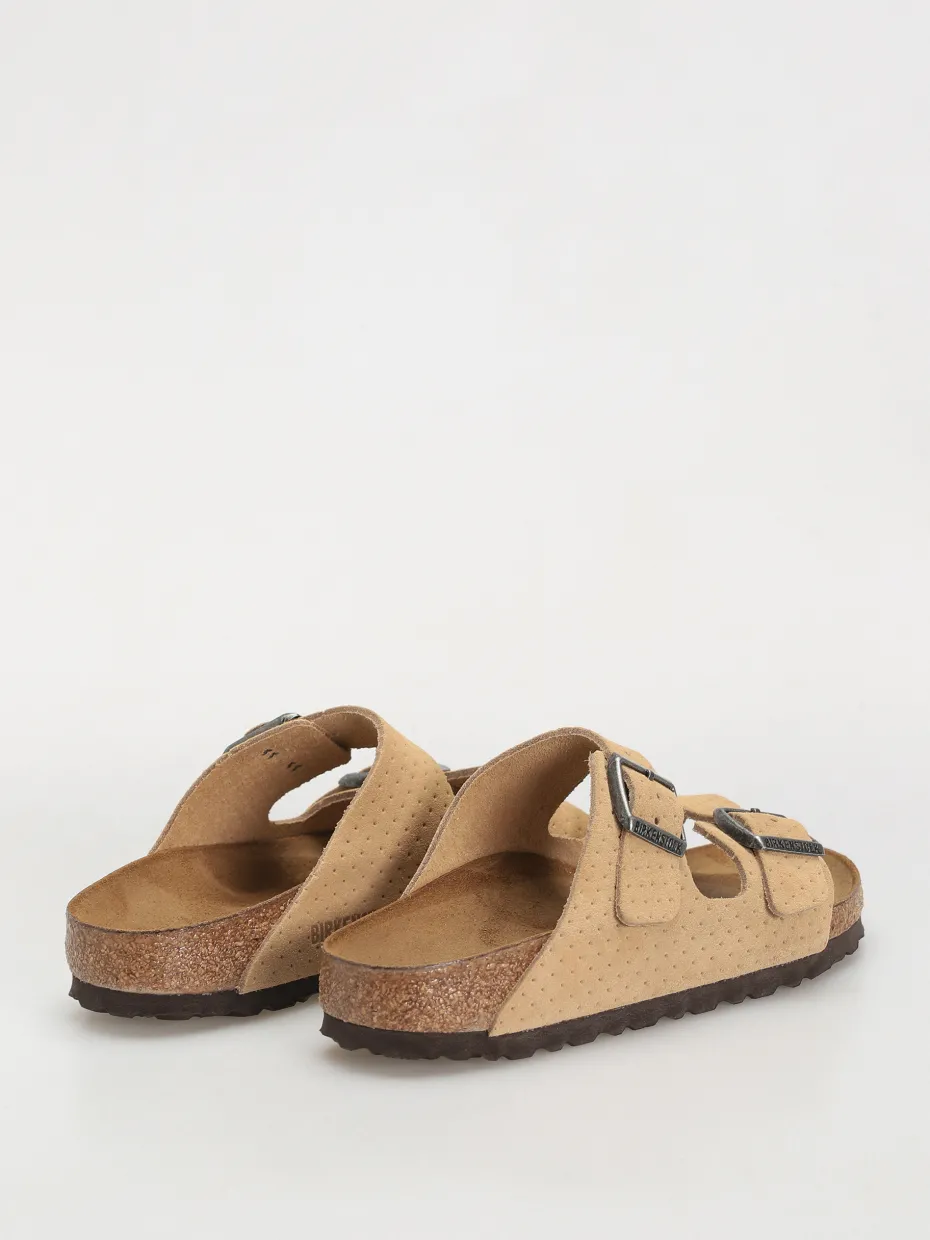 Birkenstock Arizona Suede Embossed Narrow Wmn Flip-flops