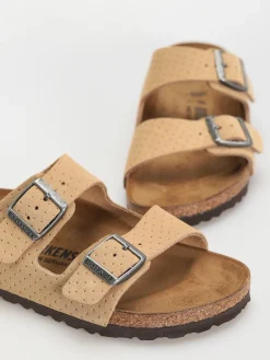Birkenstock Arizona Suede Embossed Narrow Wmn Flip-flops