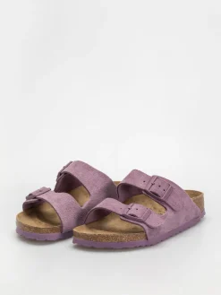 Birkenstock Arizona Suede Leather Narrow Wmn Flip-flops
