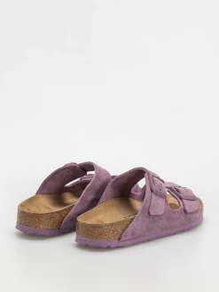 Birkenstock Arizona Suede Leather Narrow Wmn Flip-flops