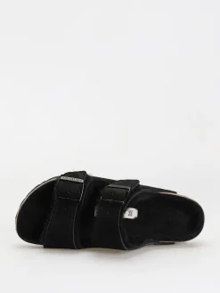 Birkenstock Arizona Suede Leather Narrow Flip-flops Wmn