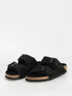 Birkenstock Arizona Suede Leather Narrow Flip-flops Wmn