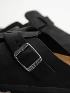 Birkenstock Boston Oiled Leather Narrow Wmn Flip-flops
