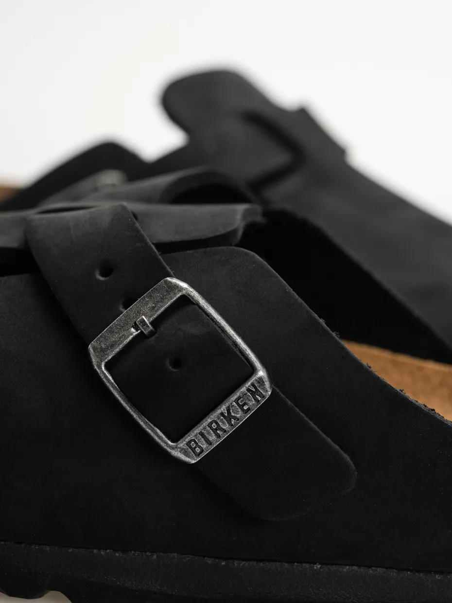 Birkenstock Boston Oiled Leather Narrow Wmn Flip-flops