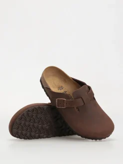 Birkenstock Boston Oiled Leather Narrow Wmn Flip-flops
