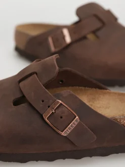 Birkenstock Boston Oiled Leather Narrow Wmn Flip-flops
