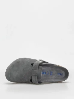 Birkenstock Boston SFB Suede Leather Regular Flip-flops