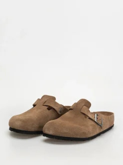Birkenstock Boston SFB Suede Leather Regular Flip-flops