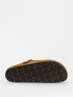 Birkenstock Boston Suede Leather Narrow Flip-flops Wmn
