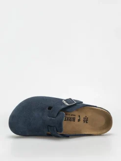 Birkenstock Boston Suede Leather Narrow Wmn Flip-flops