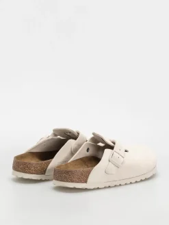 Birkenstock Boston Suede Leather Narrow Wmn Flip-flops