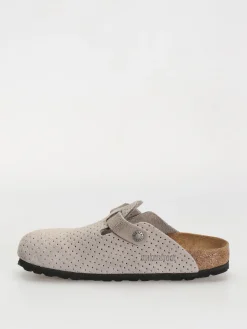 Birkenstock Boston Suede Embossed Narrow Wmn Flip-flops