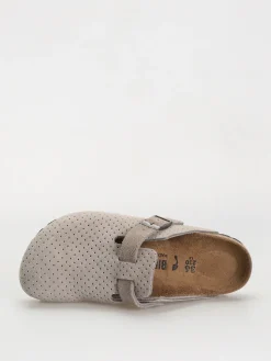 Birkenstock Boston Suede Embossed Narrow Wmn Flip-flops