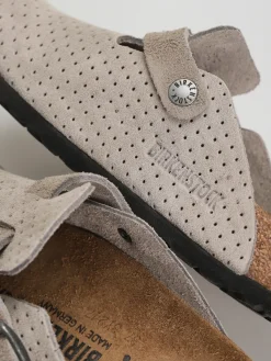 Birkenstock Boston Suede Embossed Narrow Wmn Flip-flops