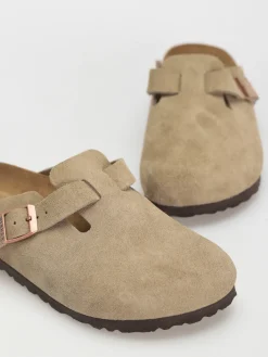 Birkenstock Boston Suede Narrow Flip-flops Wmn