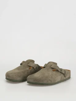 Birkenstock Boston Suede Narrow Flip-flops Wmn