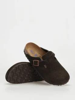 Birkenstock Boston Suede Narrow Flip-flops Wmn