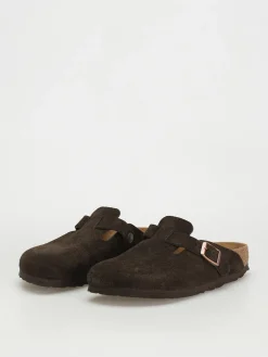 Birkenstock Boston Suede Narrow Flip-flops Wmn