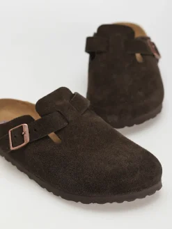 Birkenstock Boston Suede Narrow Flip-flops Wmn