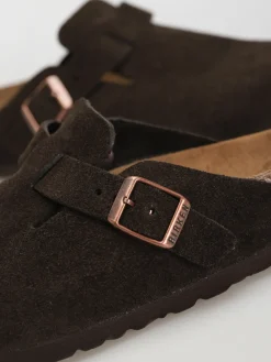 Birkenstock Boston Suede Narrow Flip-flops Wmn