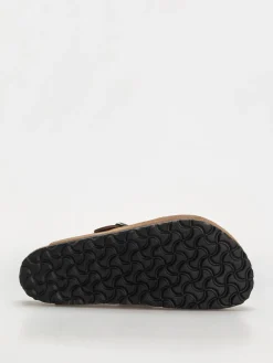 Birkenstock Boston Suede & Oiled Leather Regular Flip-flops