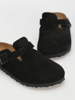 Birkenstock Boston Suede Narrow Flip-flops Wmn