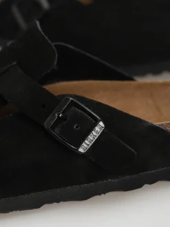 Birkenstock Boston Suede Narrow Flip-flops Wmn