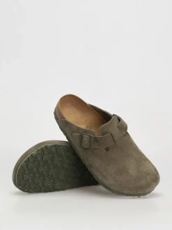 Birkenstock Boston Suede Regular Flip-flops
