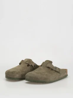 Birkenstock Boston Suede Regular Flip-flops