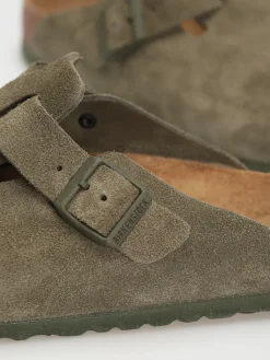 Birkenstock Boston Suede Regular Flip-flops