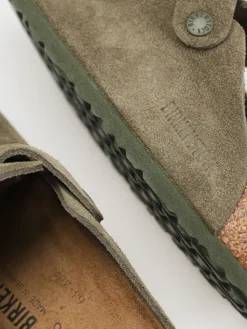 Birkenstock Boston Suede Regular Flip-flops
