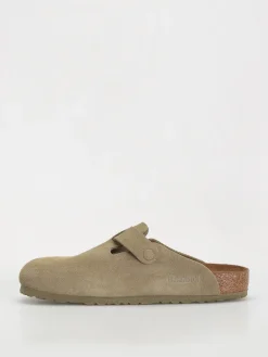 Birkenstock Boston Suede Leather Regular Flip-flops