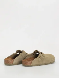 Birkenstock Boston Suede Leather Regular Flip-flops