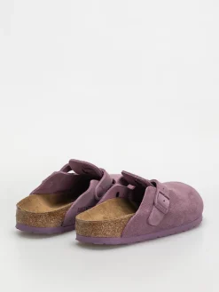 Birkenstock Boston Suede Leather Narrow Wmn Flip-flops