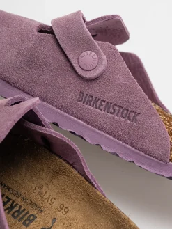 Birkenstock Boston Suede Leather Narrow Wmn Flip-flops