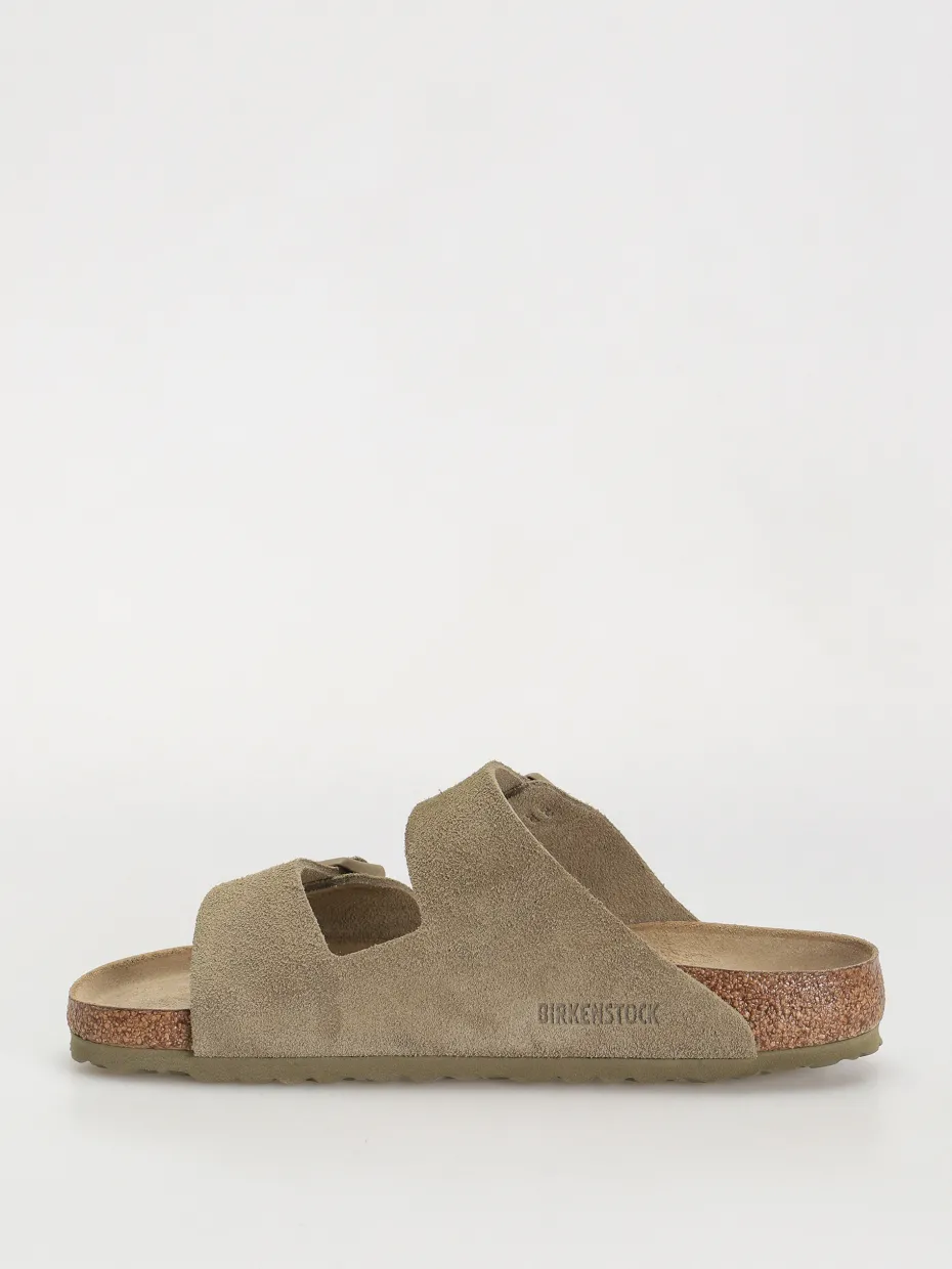 Birkenstock Flip-flops Arizona Suede Leather Regular