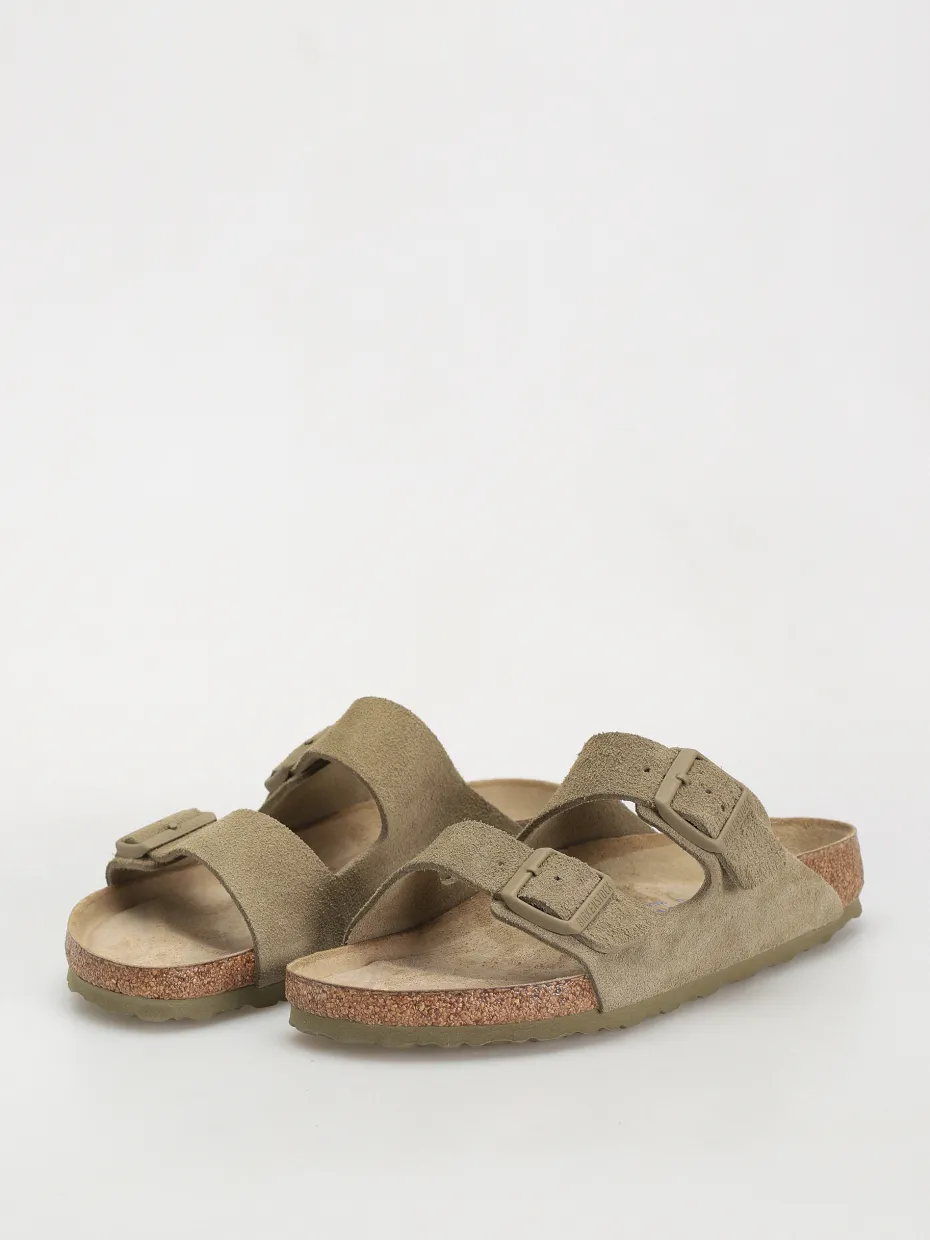 Birkenstock Flip-flops Arizona Suede Leather Regular