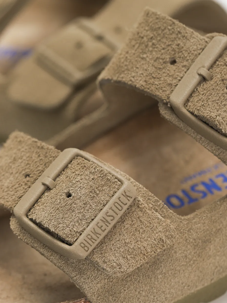 Birkenstock Flip-flops Arizona Suede Leather Regular