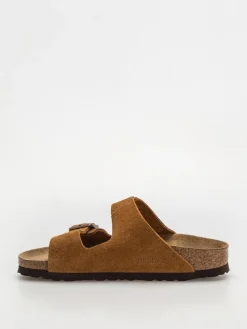 Birkenstock Flip-flops Arizona Suede Leather Narrow Wmn