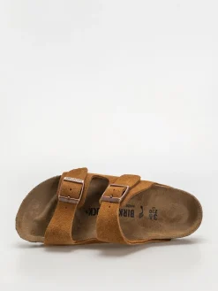 Birkenstock Flip-flops Arizona Suede Leather Narrow Wmn