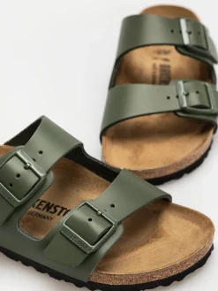 Birkenstock Flip-flops Arizona Natural Leather Narrow Wmn