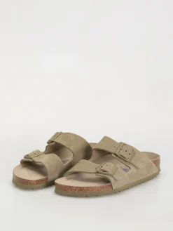 Birkenstock Flip-flops Arizona Suede Leather Narrow Wmn