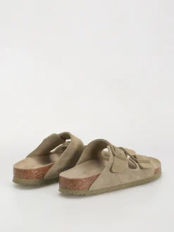 Birkenstock Flip-flops Arizona Suede Leather Narrow Wmn
