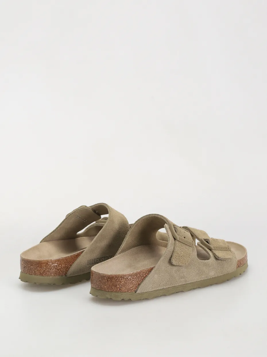 Birkenstock Flip-flops Arizona Suede Leather Narrow Wmn
