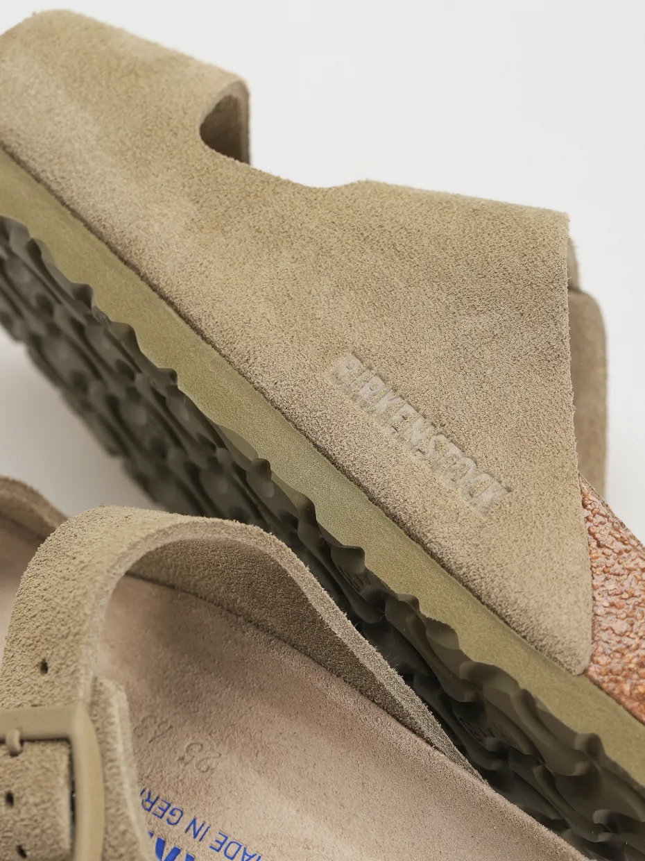 Birkenstock Flip-flops Arizona Suede Leather Narrow Wmn