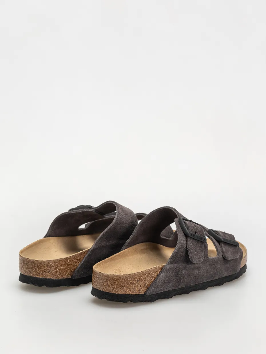 Birkenstock Flip-flops Arizona Suede Leather Narrow Wmn