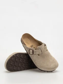 Birkenstock Flip-flops Boston Suede Leather Regular