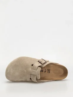 Birkenstock Flip-flops Boston Suede Leather Regular