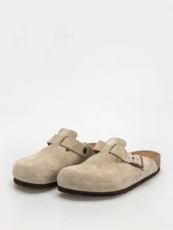 Birkenstock Flip-flops Boston Suede Leather Regular